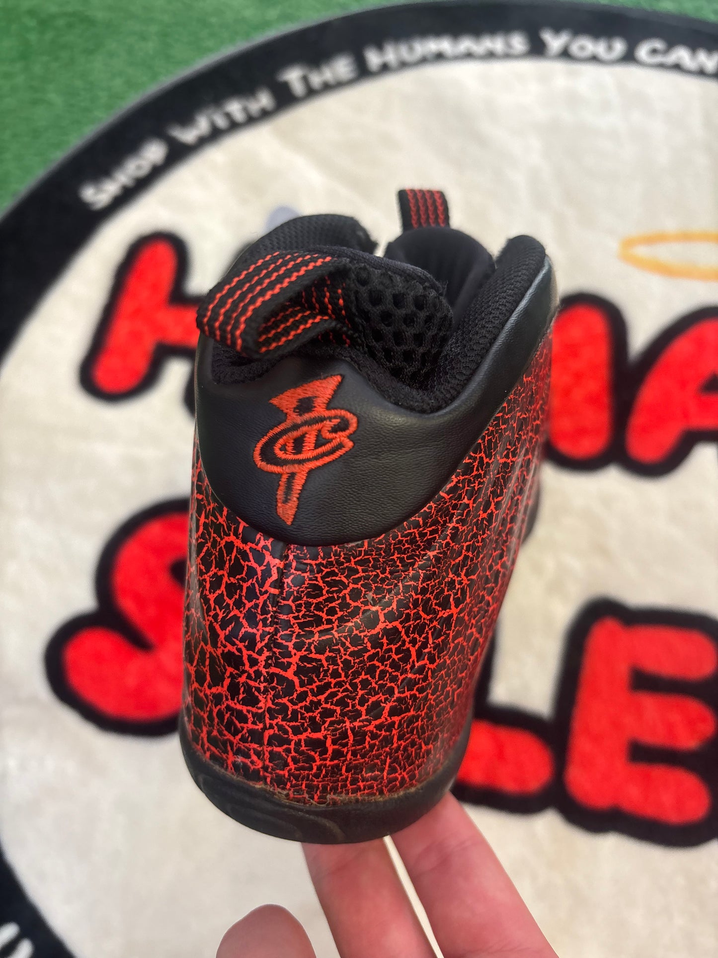 Nike Little Posite ‘Cracked Lava’|Size 3M/4.5W