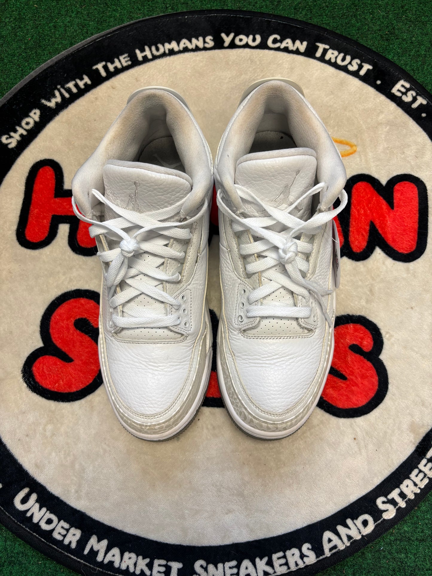 Jordan 3 ‘Pure White’|Size 10.5M