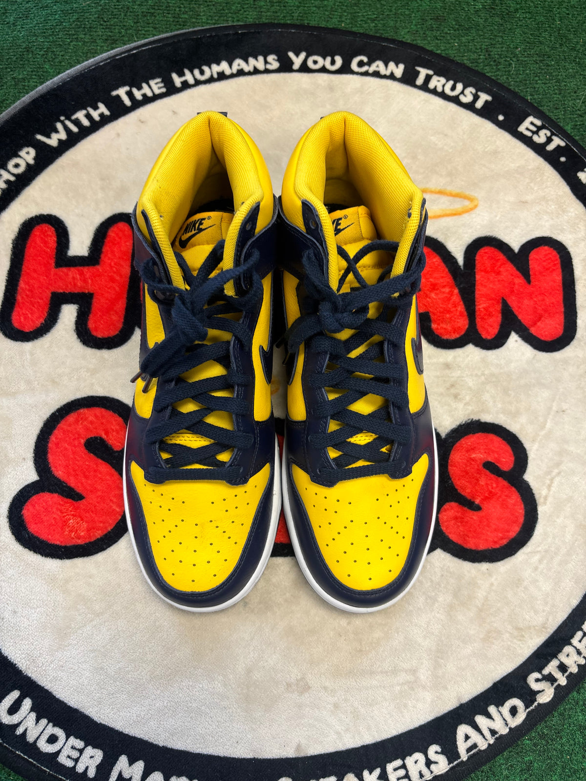 Dunk High ‘Michigan’|Size 9M/10.5W
