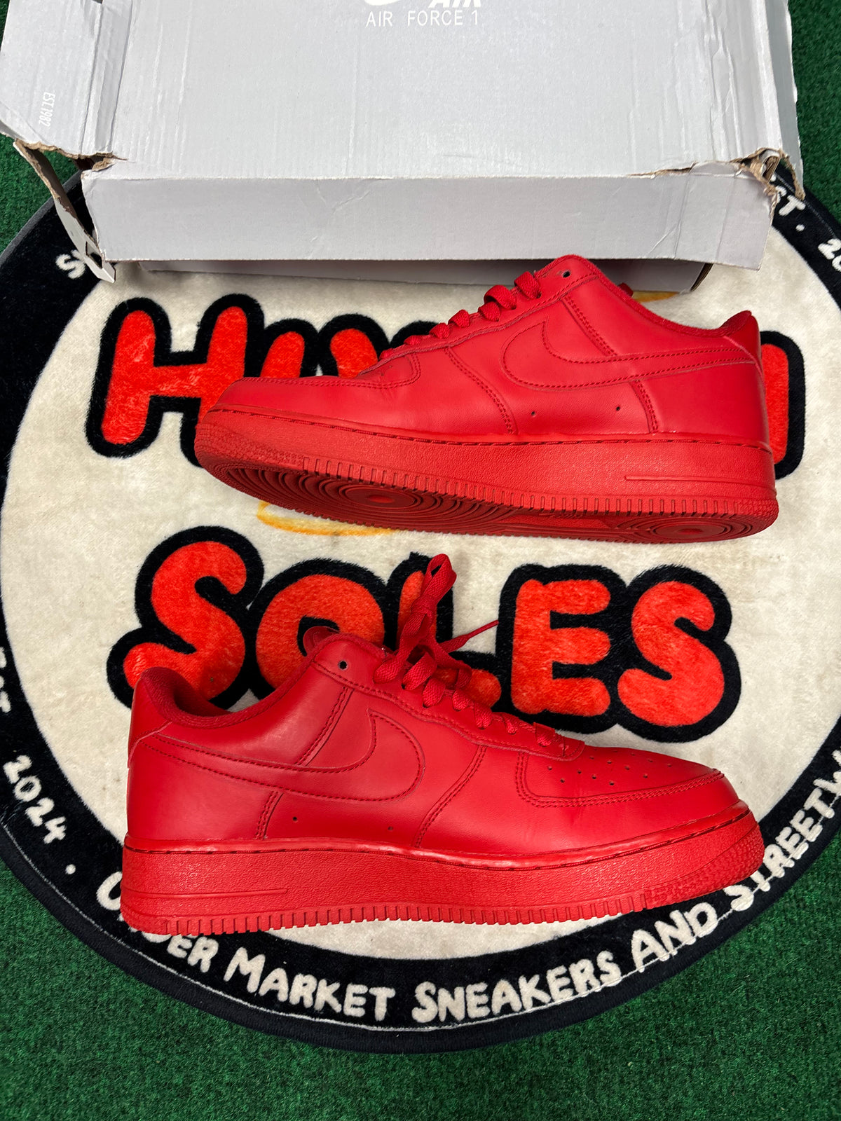 Nike Air Force One Low ‘Triple Red’|Size 10M