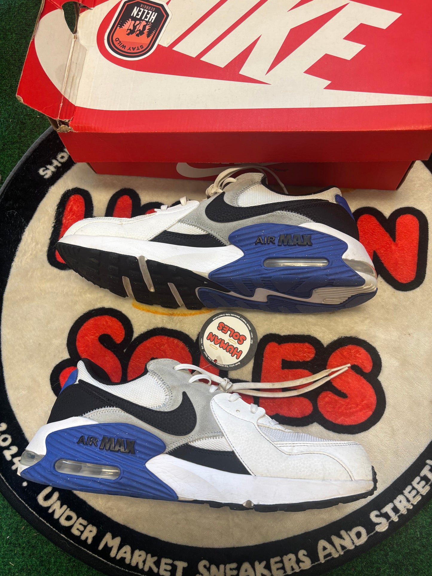 Nike Air Max ‘White/Blue’|Size 11M