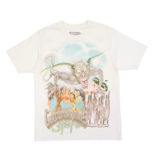 Travis Scott Utopia Circus Maximus Tee ‘White’