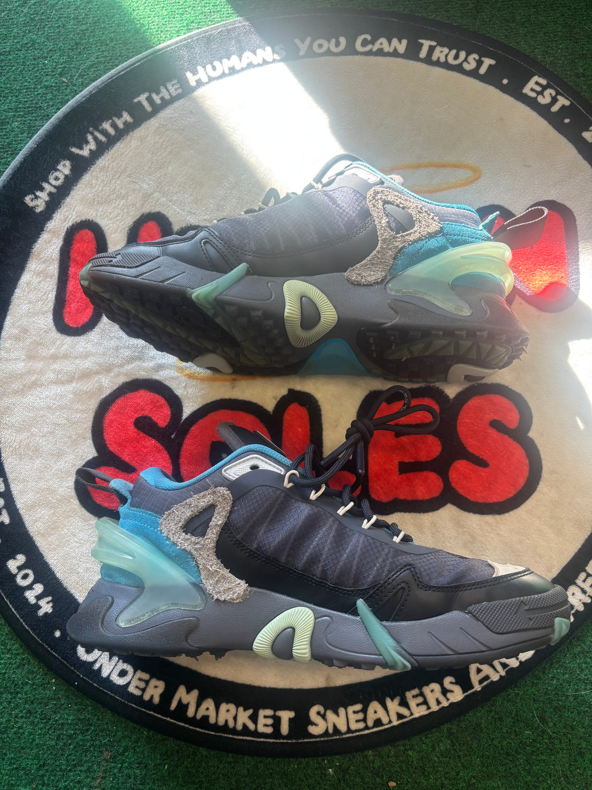Off White Odsy 2000 ‘Black/Blue’|Size 10M