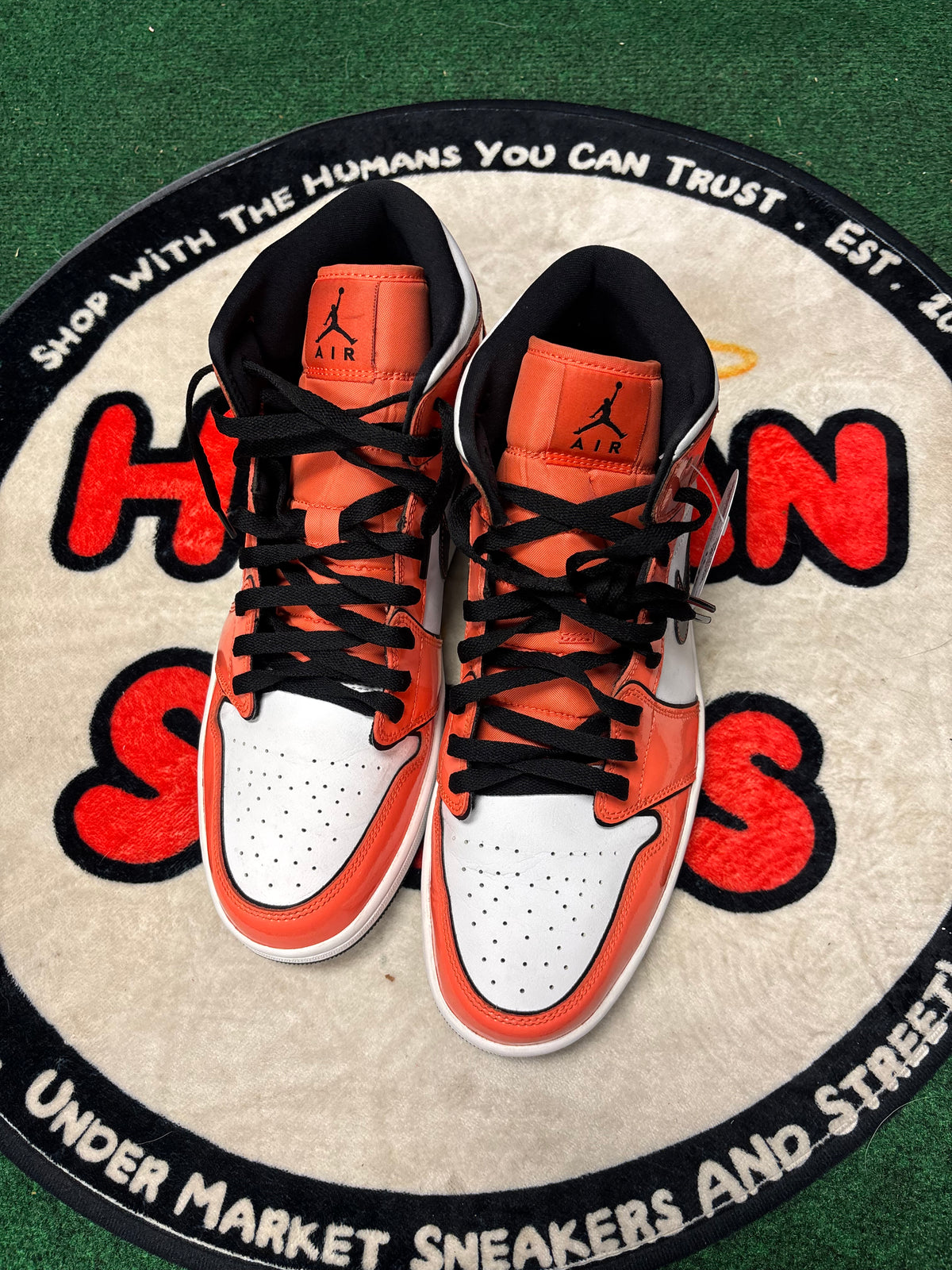 Jordan 1 Mid ‘Turf Orange’|Size 12M