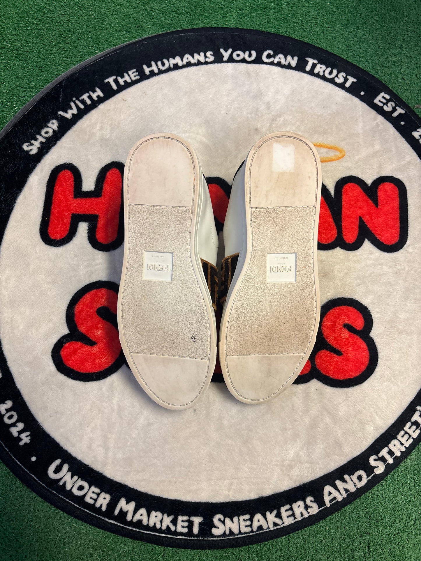 Fendi Low Top ‘White’|Size 6M/7.5W