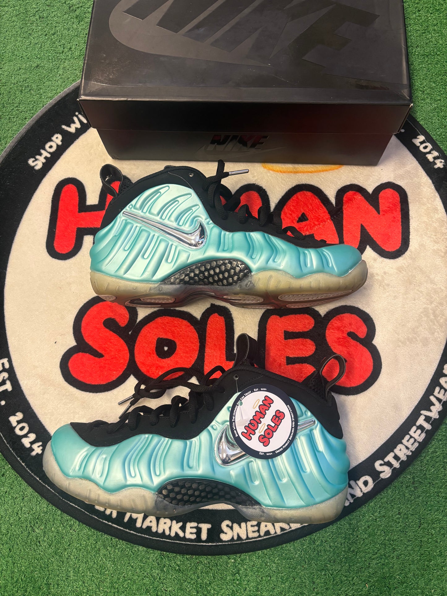 Nike Foamposite ‘Island Green’|Size 8.5M/10W