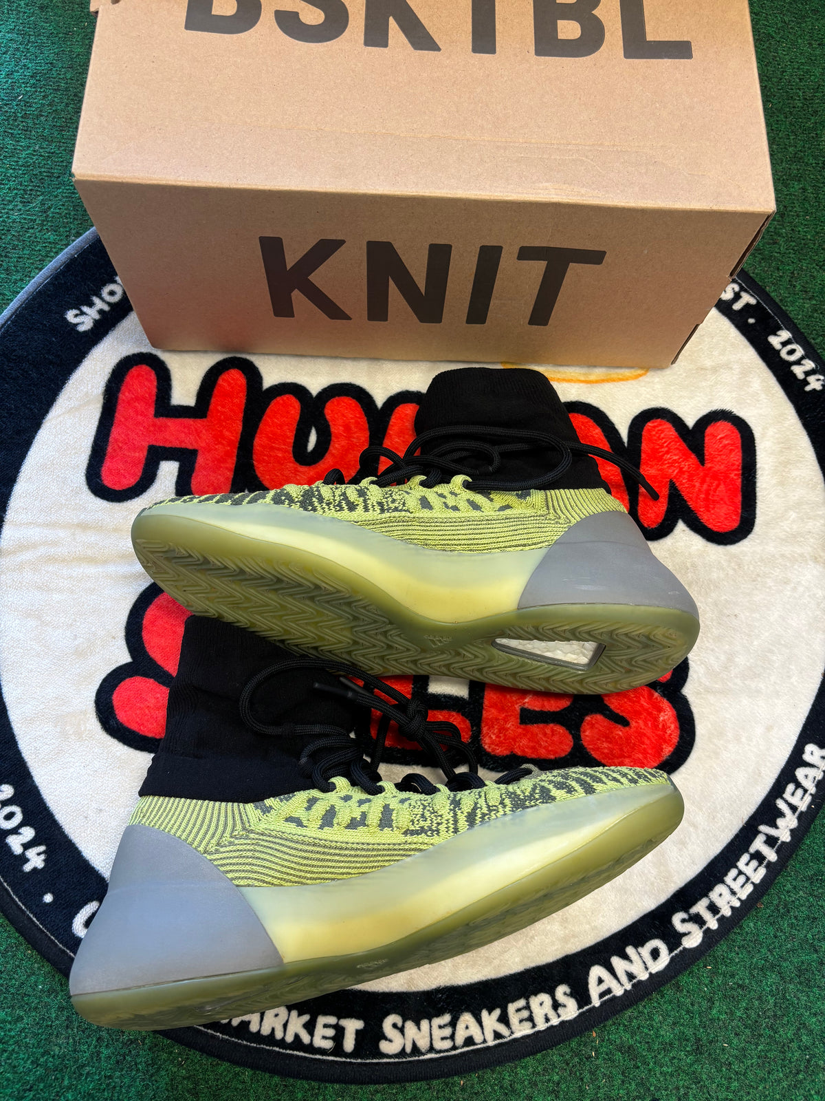 Adidas Yeezy Bsktbl ‘Glow’|Size 9M/10.5W