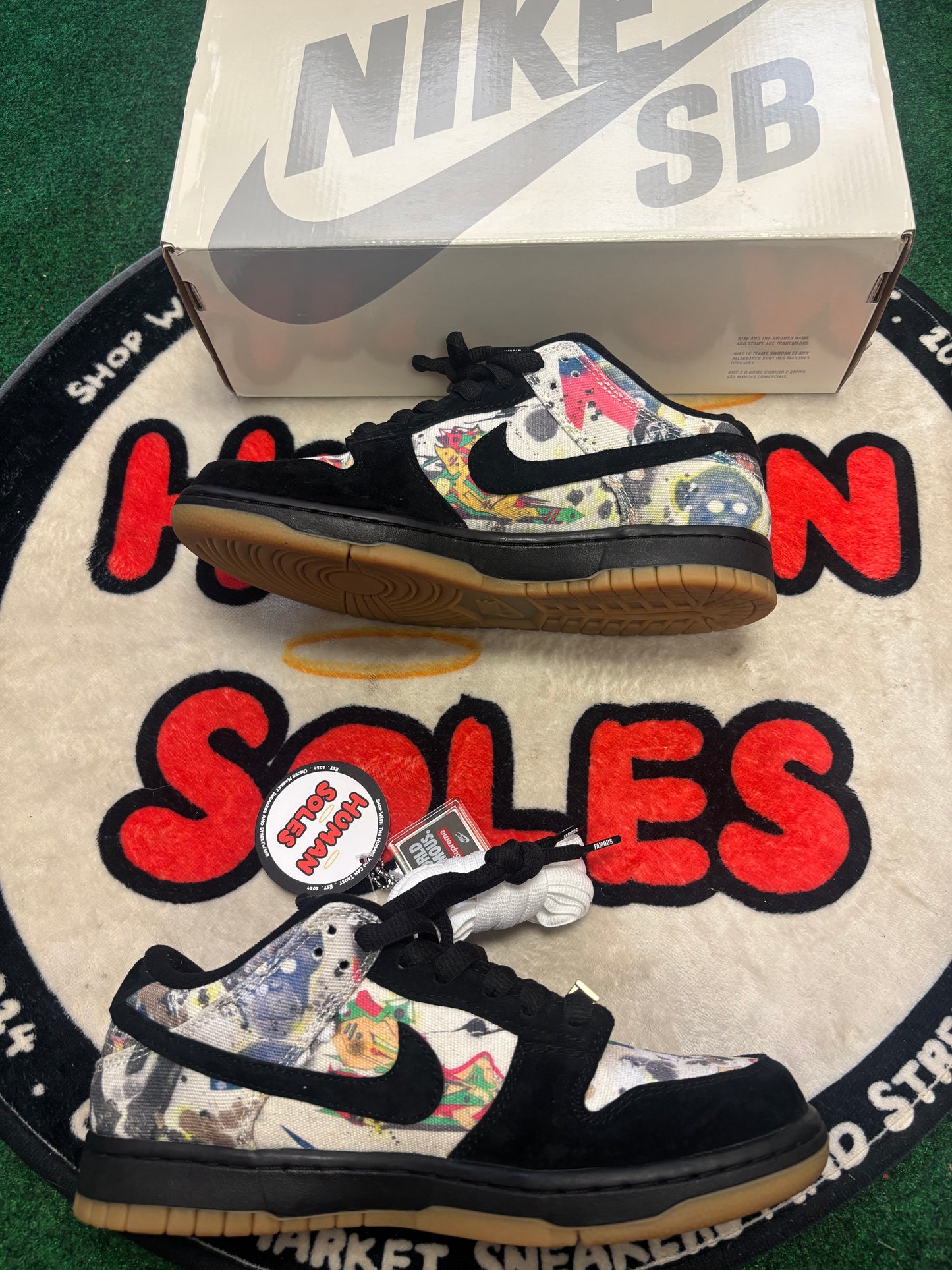Nike SB Dunk Low Supreme ‘Rammellzee’|Size 7M/8.5W