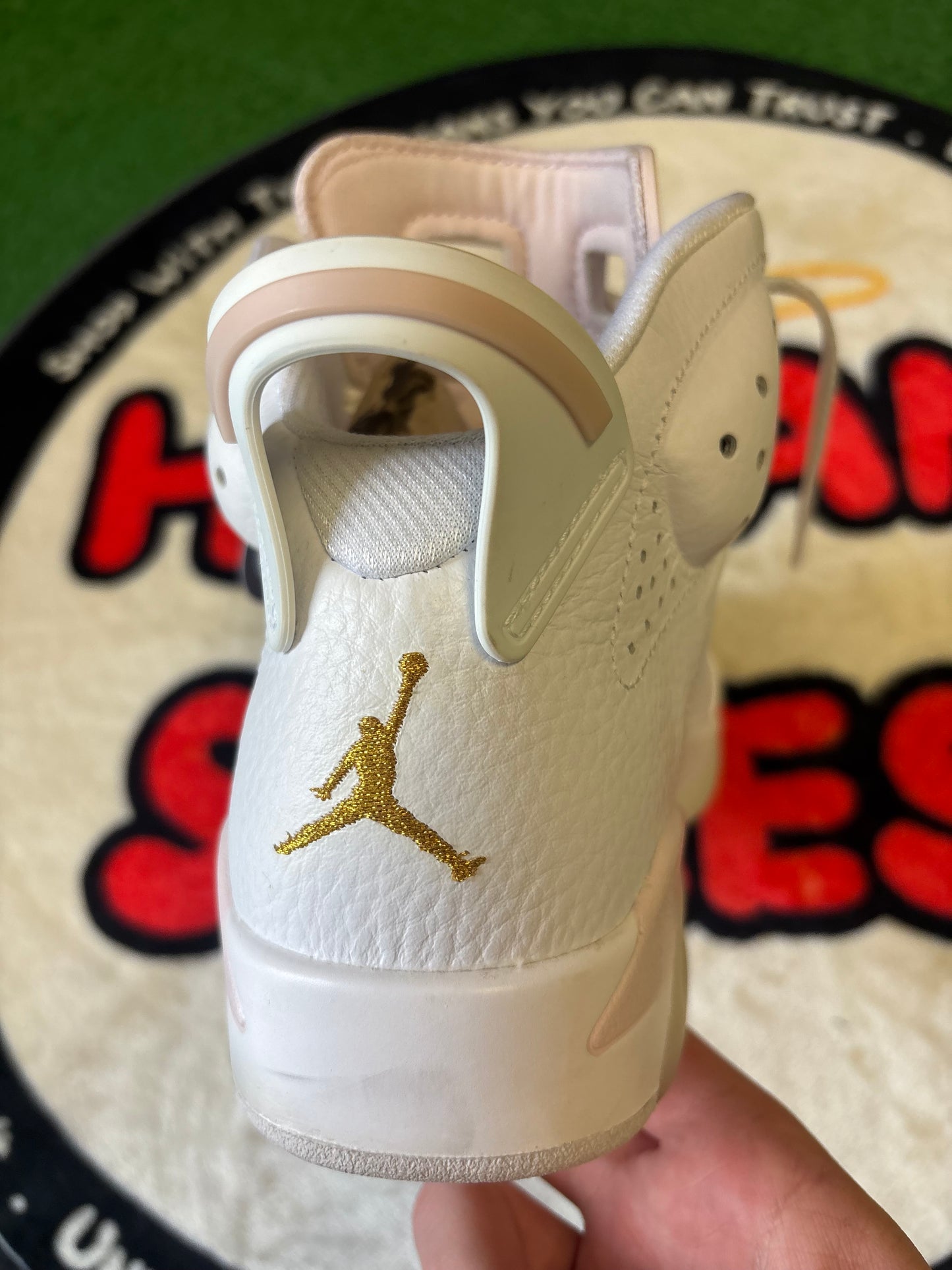 Jordan 6 ‘Gold Hoops’|Size 6M/7.5W