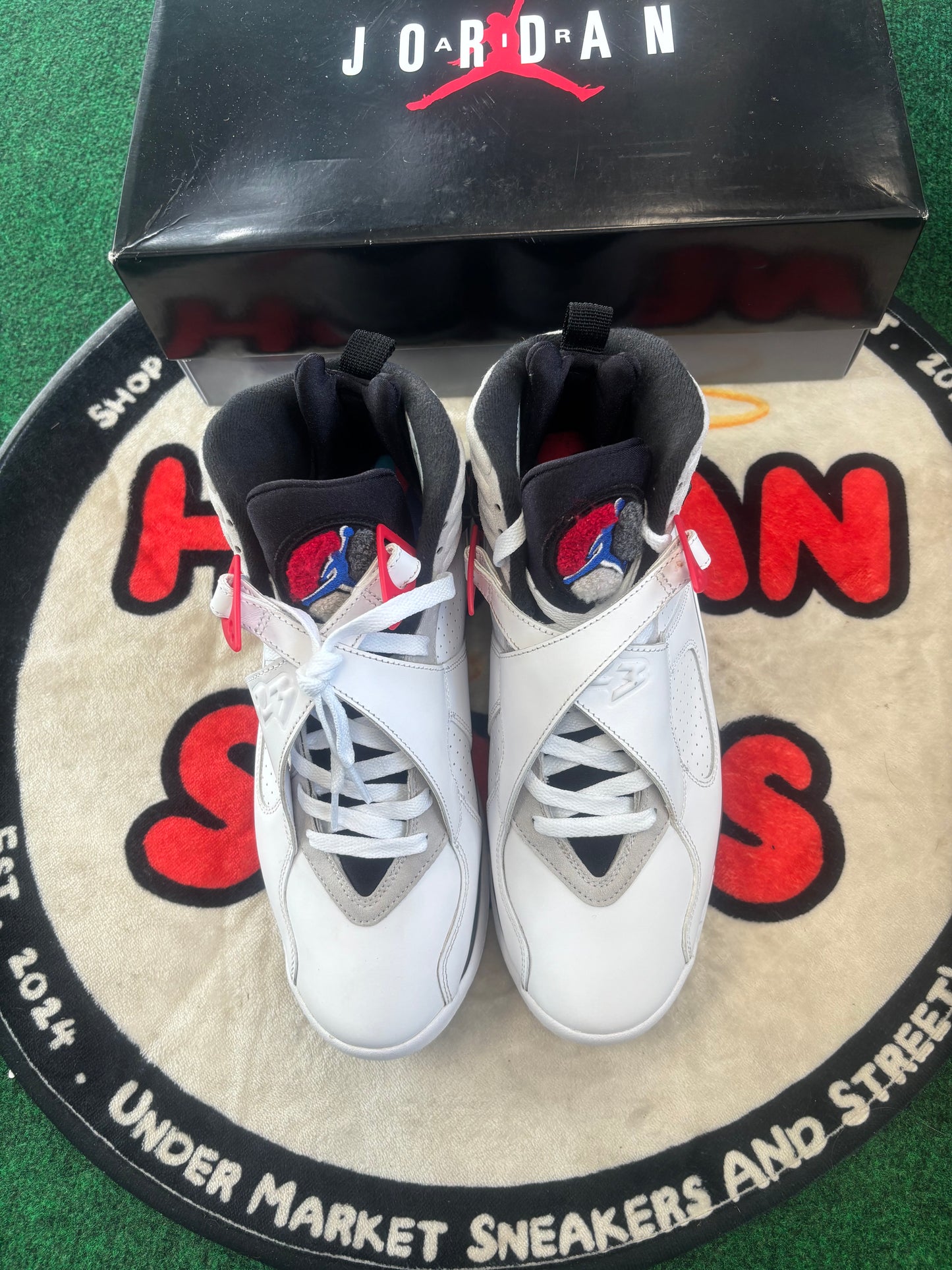 Jordan 8 ‘White True Red’|Size 10.5M
