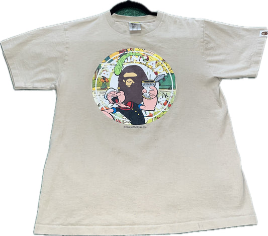 BAPE X Popeye Bape Head T