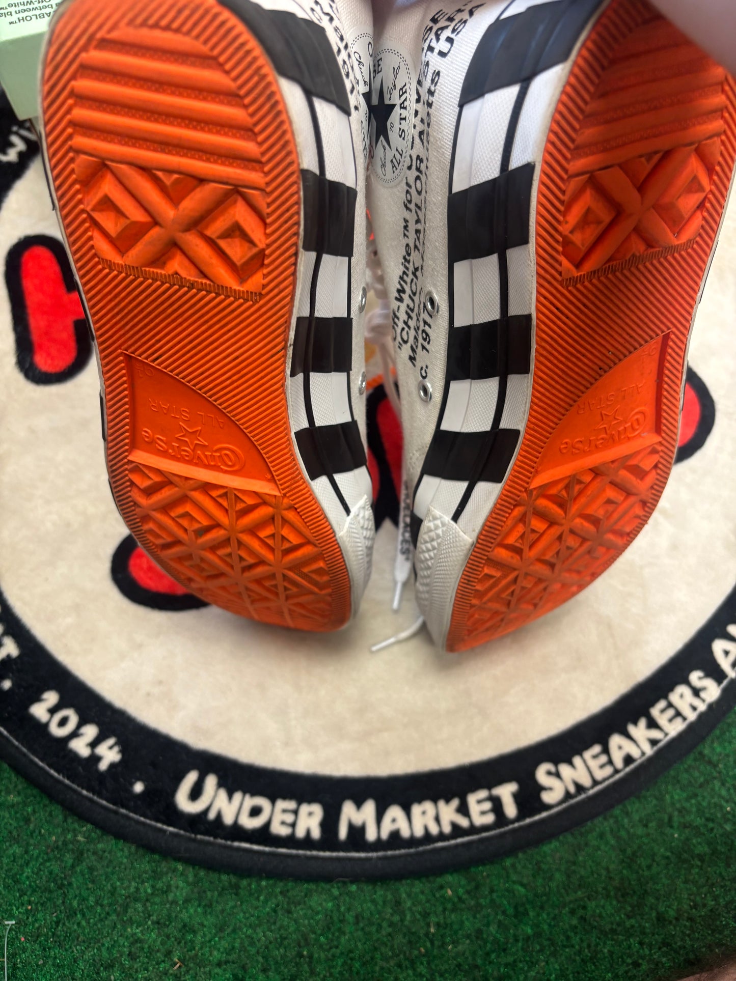 Converse X Off White ‘Chuck Taylor All Star’|Size 9.5M/11W
