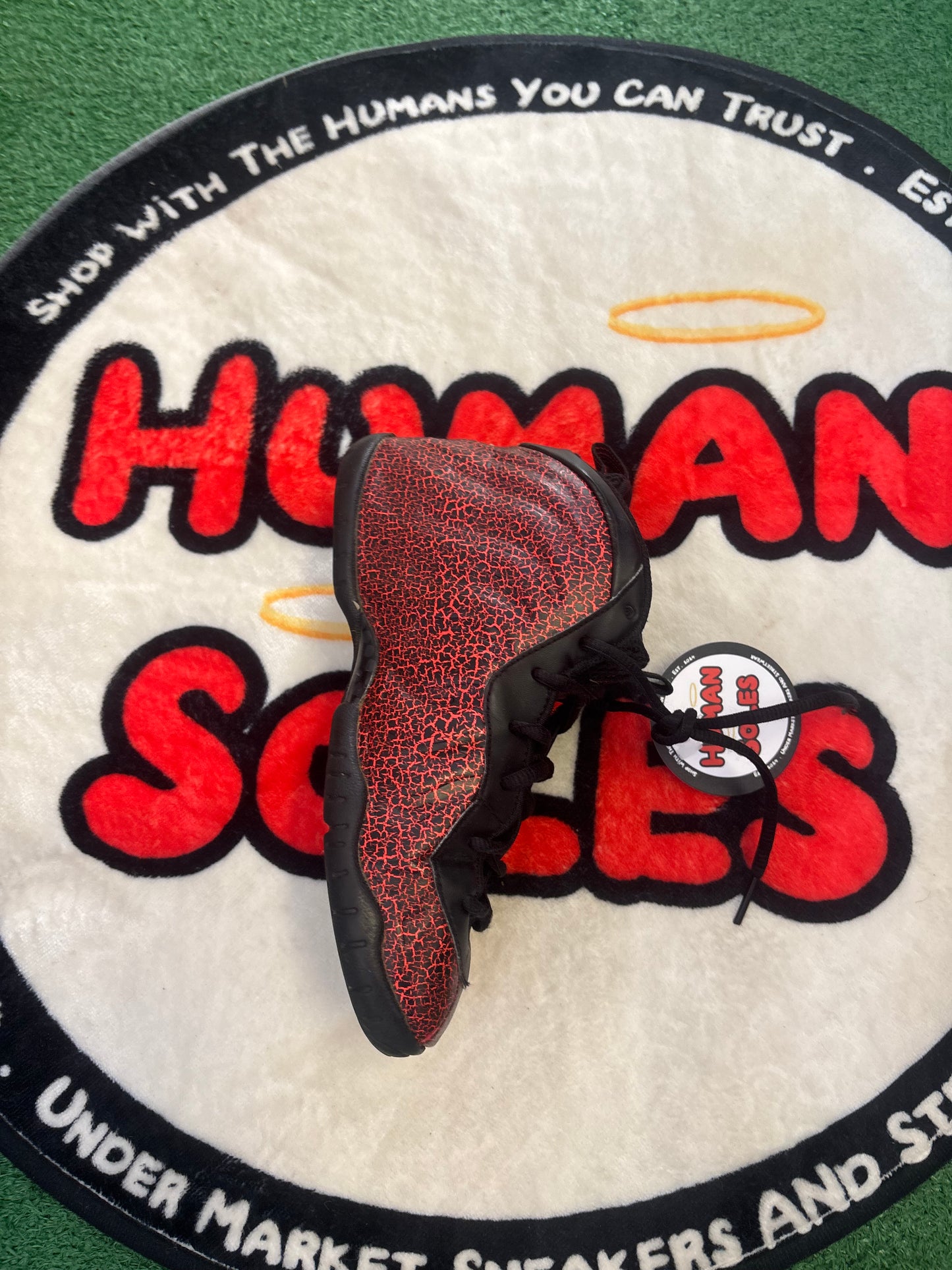 Nike Little Posite ‘Cracked Lava’|Size 3M/4.5W