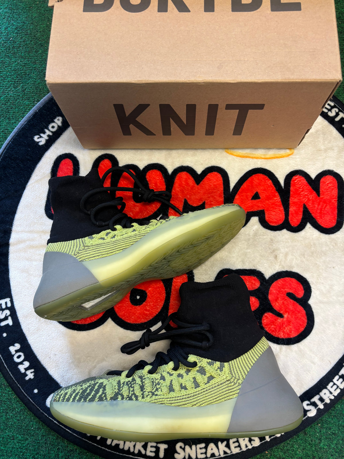 Adidas Yeezy Bsktbl ‘Glow’|Size 6.5M/8W