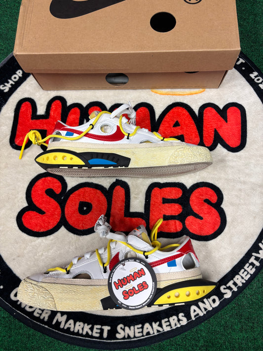 Nike Blazer Low X Off White ‘University Red’|Size 6M/7.5W