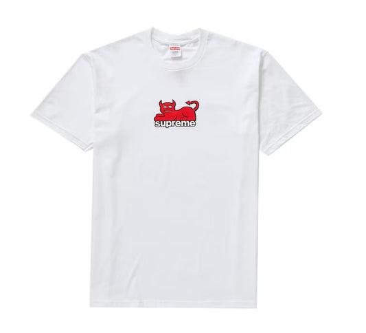 Supreme Toy Machine Devil Cat Tee ‘White’