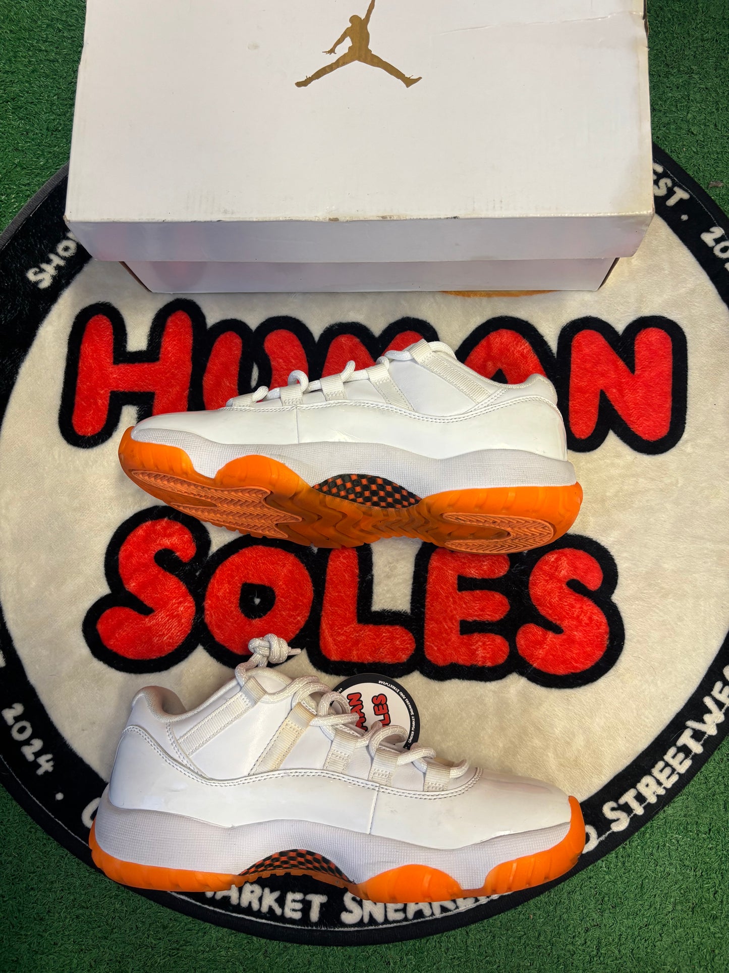 Jordan 11 Low ‘Citrus’|Size 6.5M/8W