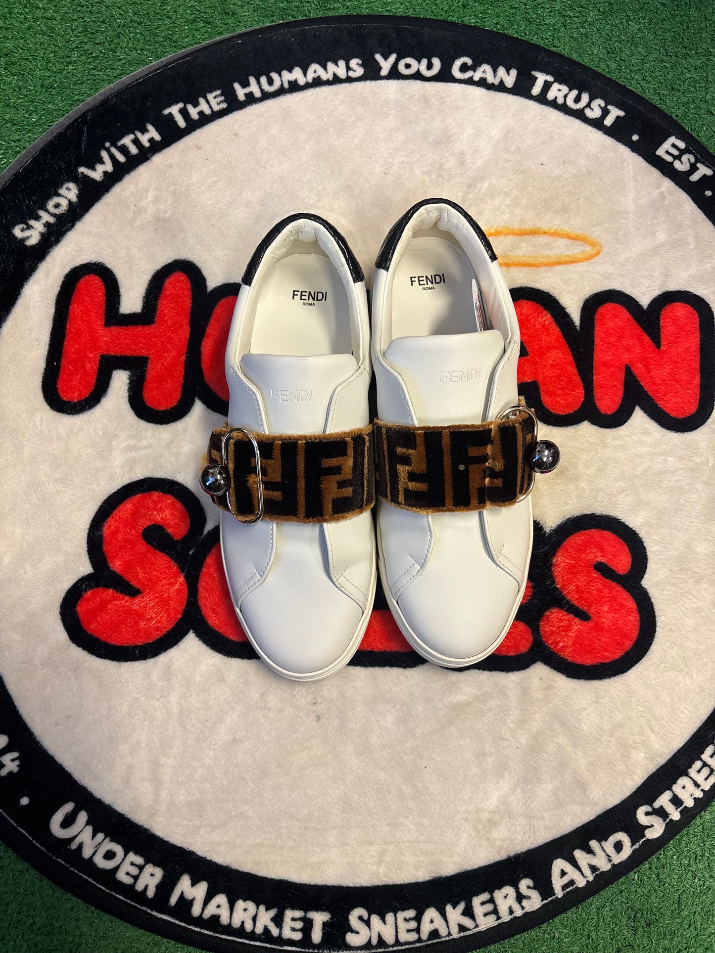 Fendi Low Top ‘White’|Size 6M/7.5W