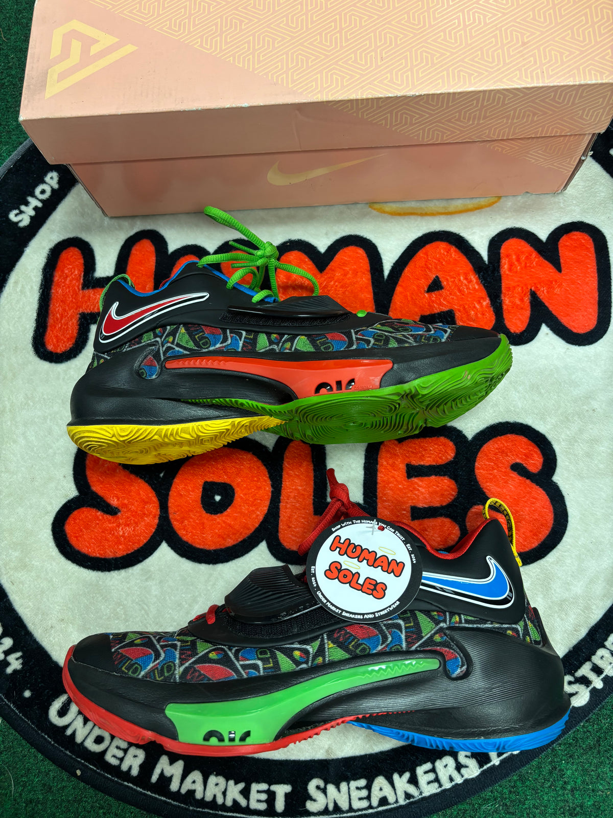 Uno X Nike  Zoom Freak 3 ‘Multi Color’|Size 7.5M/9W