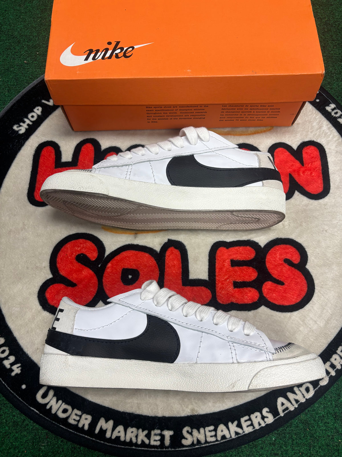 Nike Blazer Low ‘White/Black’|Size 10.5M