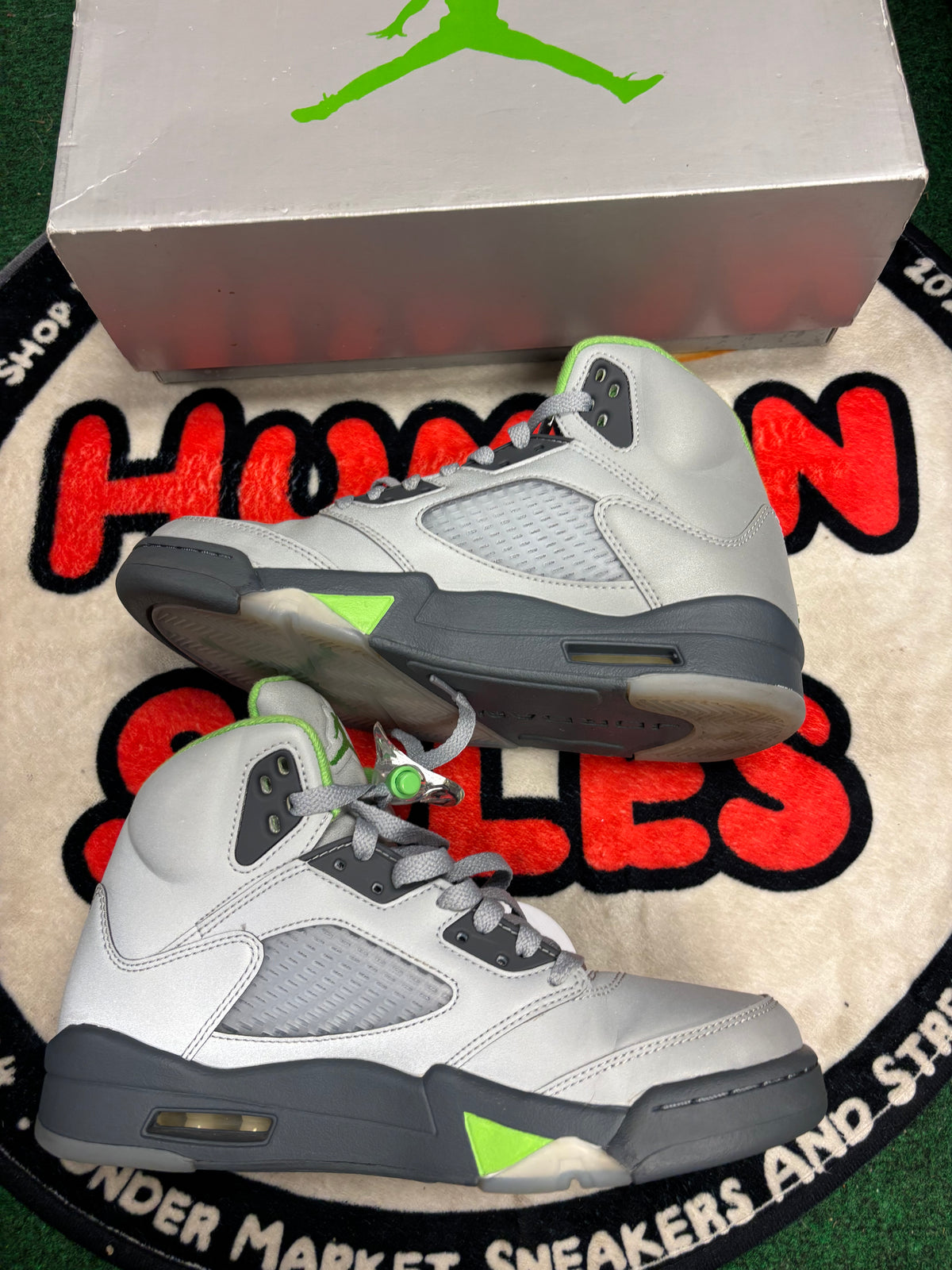 Jordan 5 ‘Green Bean’|Size 7.5M/9W