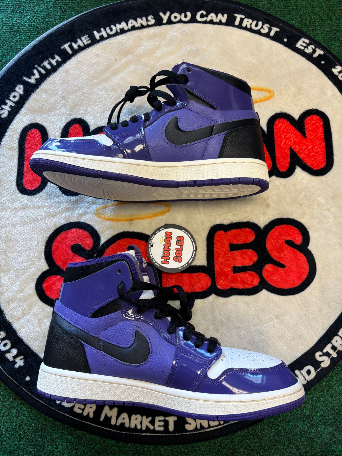 Jordan 1 High Cmft ‘Purple Patent’|Size 7M/8.5W