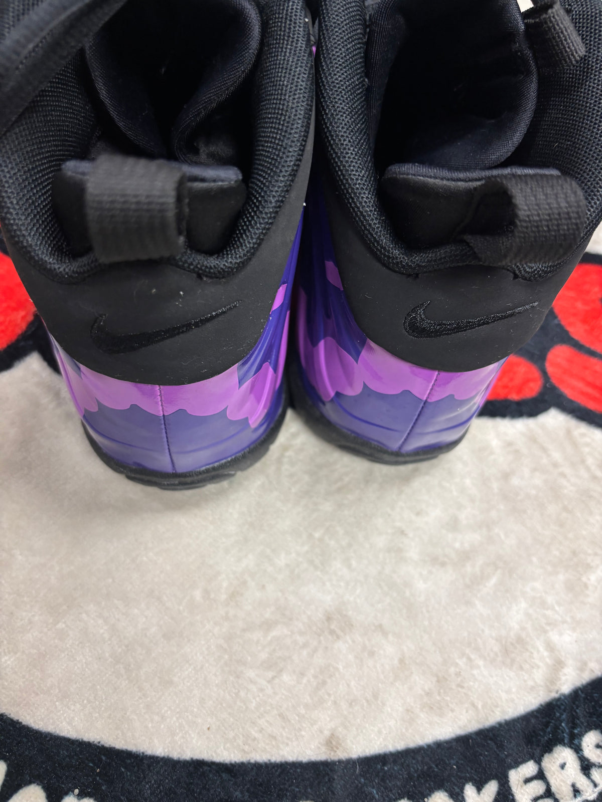 Nike Foamposite ‘Purple Camo’|Size 5.5M/7S