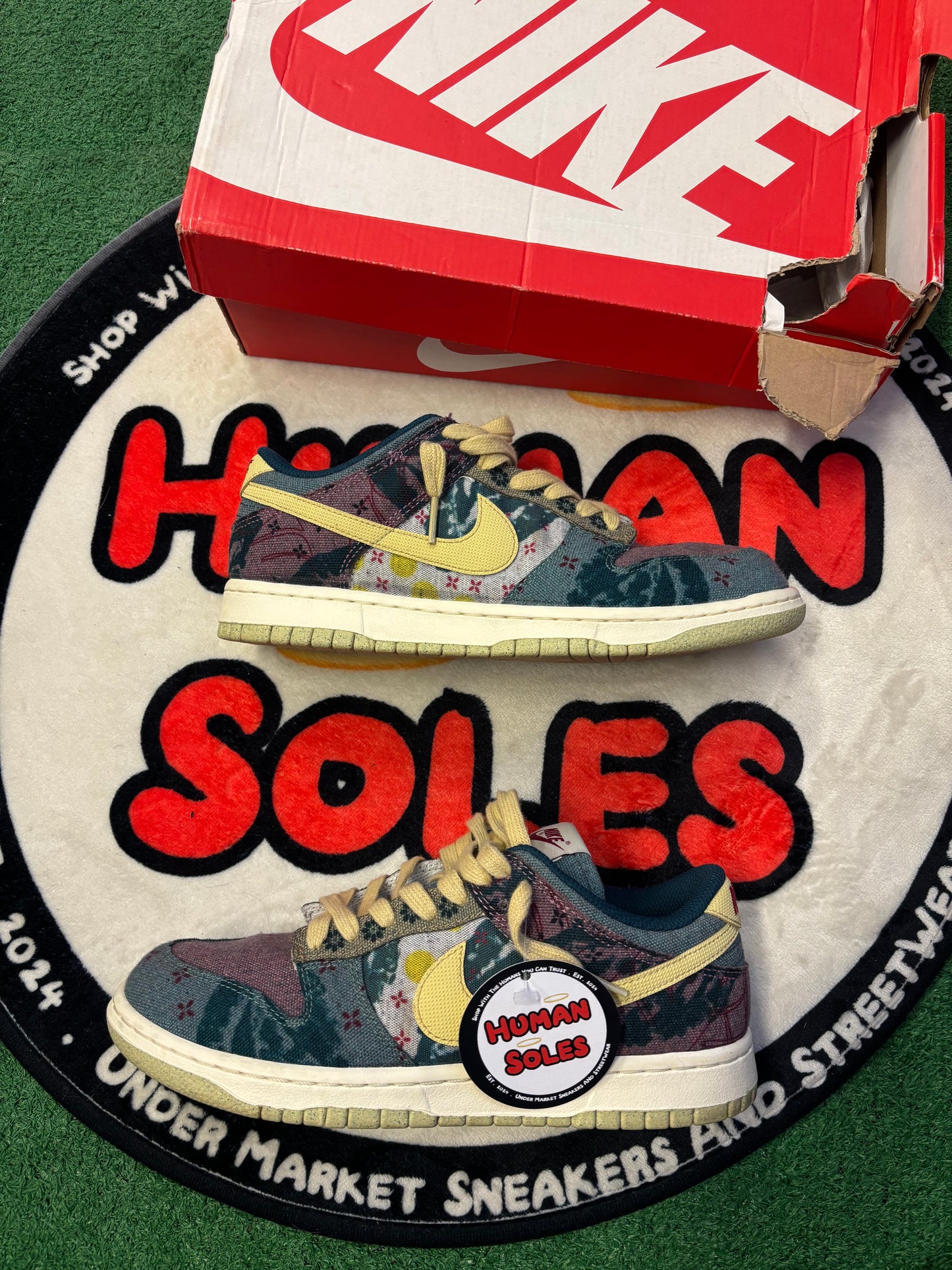 Nike Dunk Low ‘Community Garden’|Size 8M/9.5W