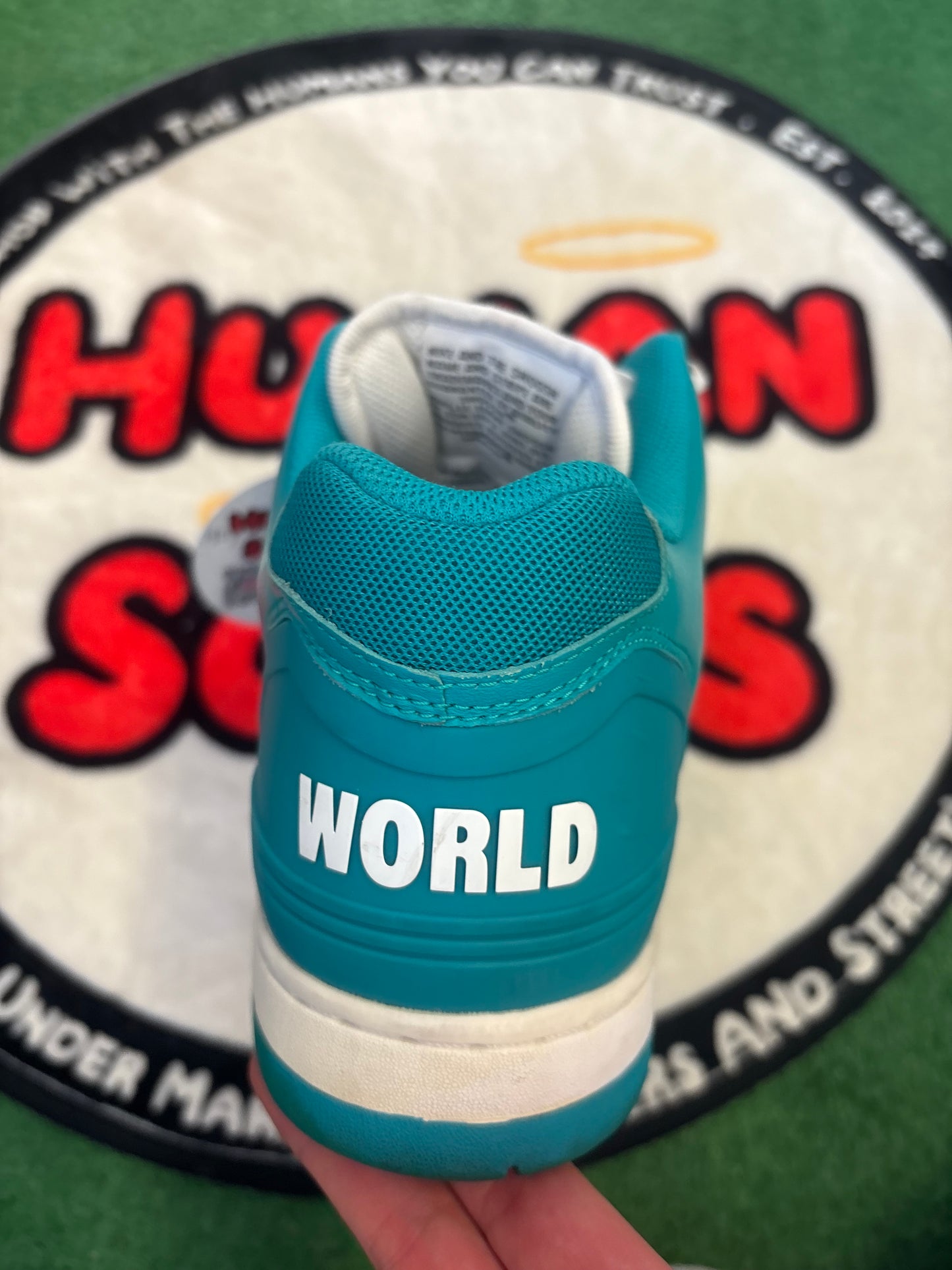 Supreme Nike Air Force 2 ‘Teal’|Size 12M
