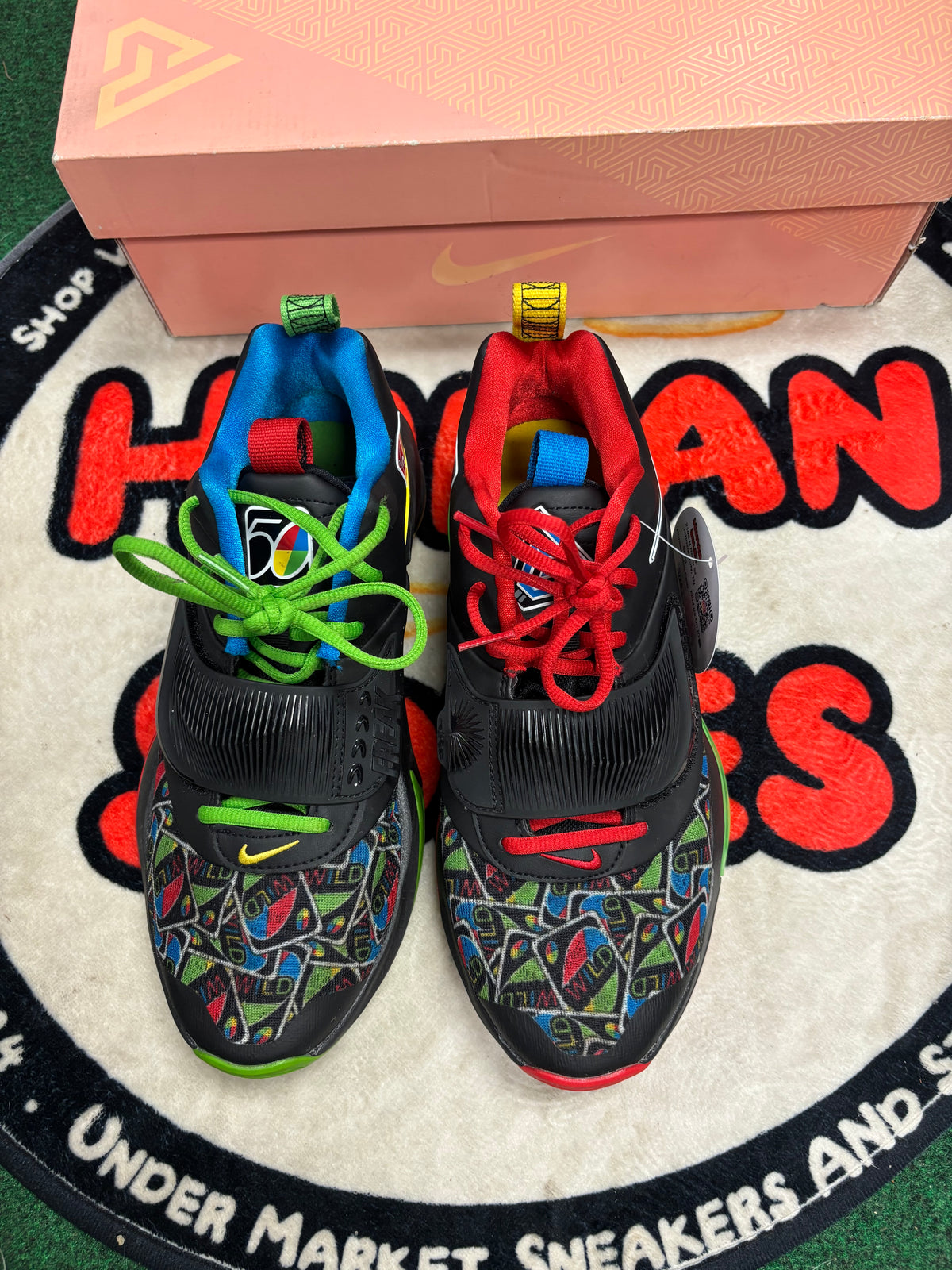 Uno X Nike  Zoom Freak 3 ‘Multi Color’|Size 7.5M/9W