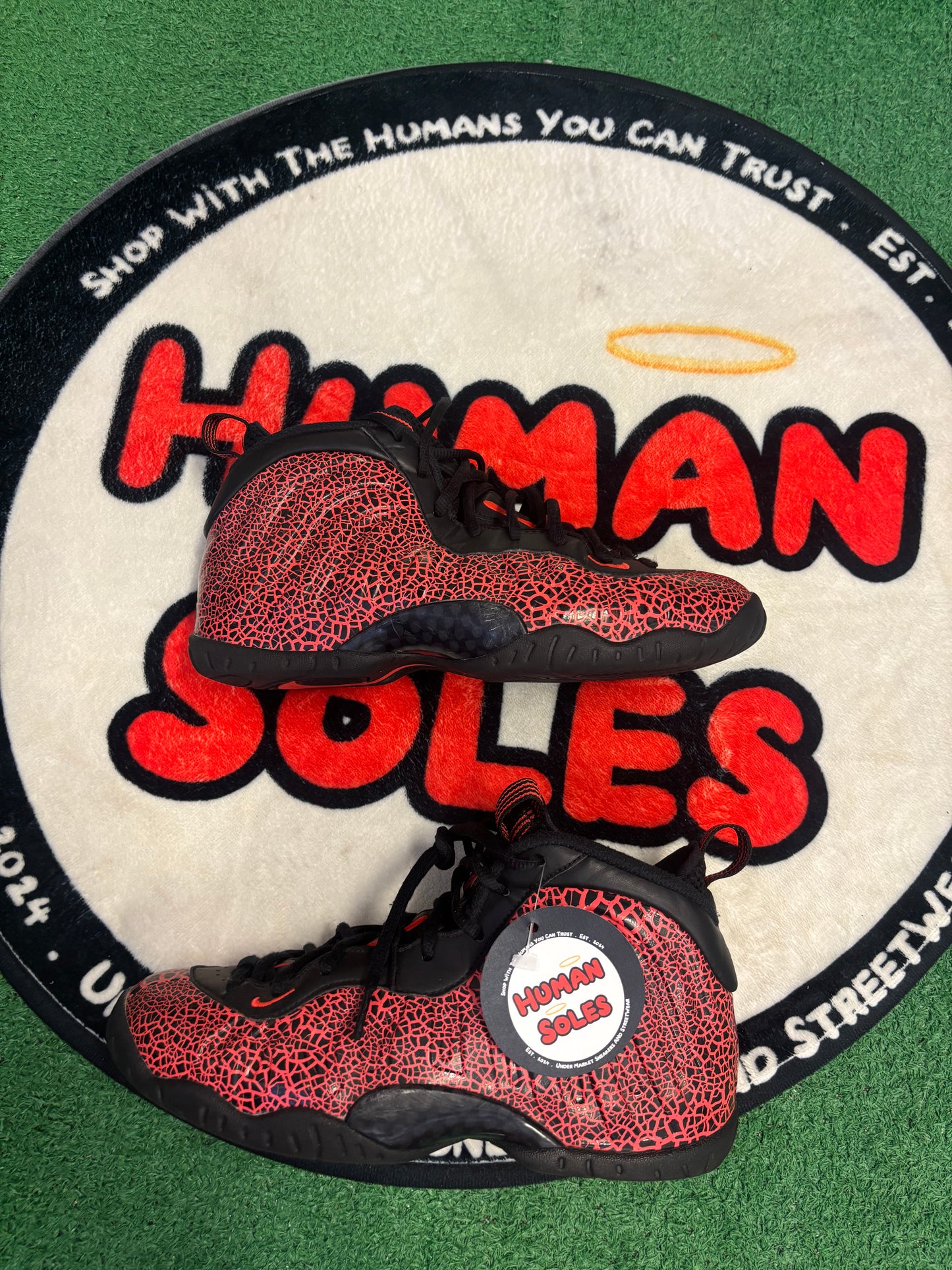 Nike Foamposite ‘Cracked Lava’|Size 6M/7.5W