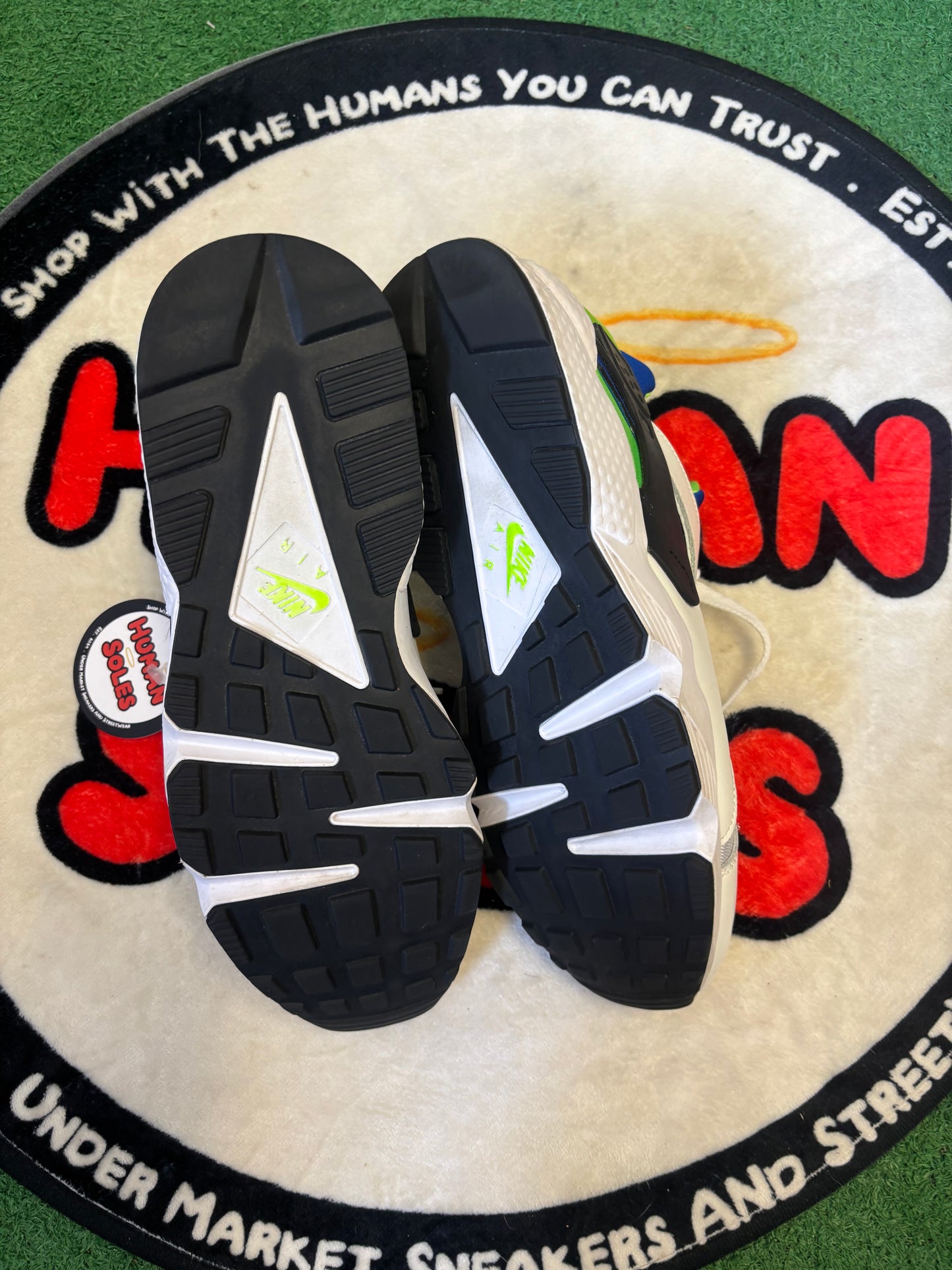 Nike Air Huarache ‘Green’|Size 10.5M