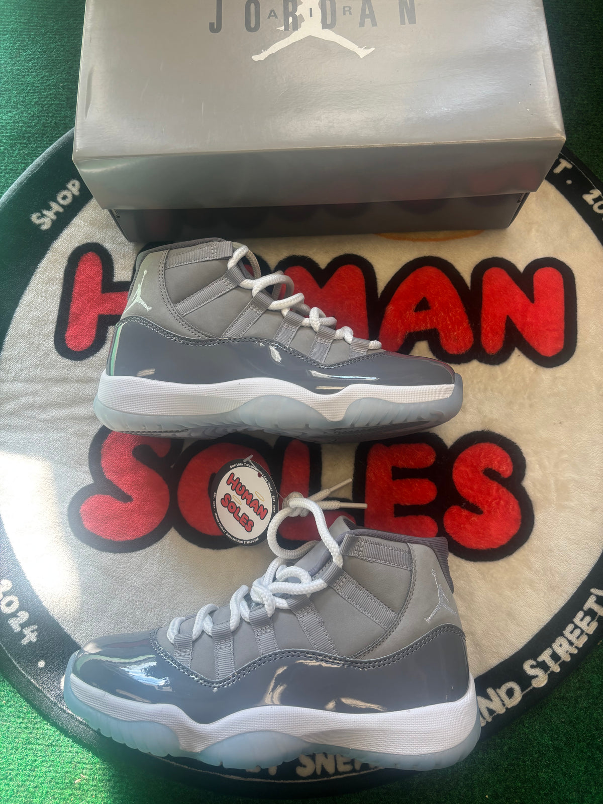 Jordan 11 High ‘Cool Grey’|Size  5.5M/7W
