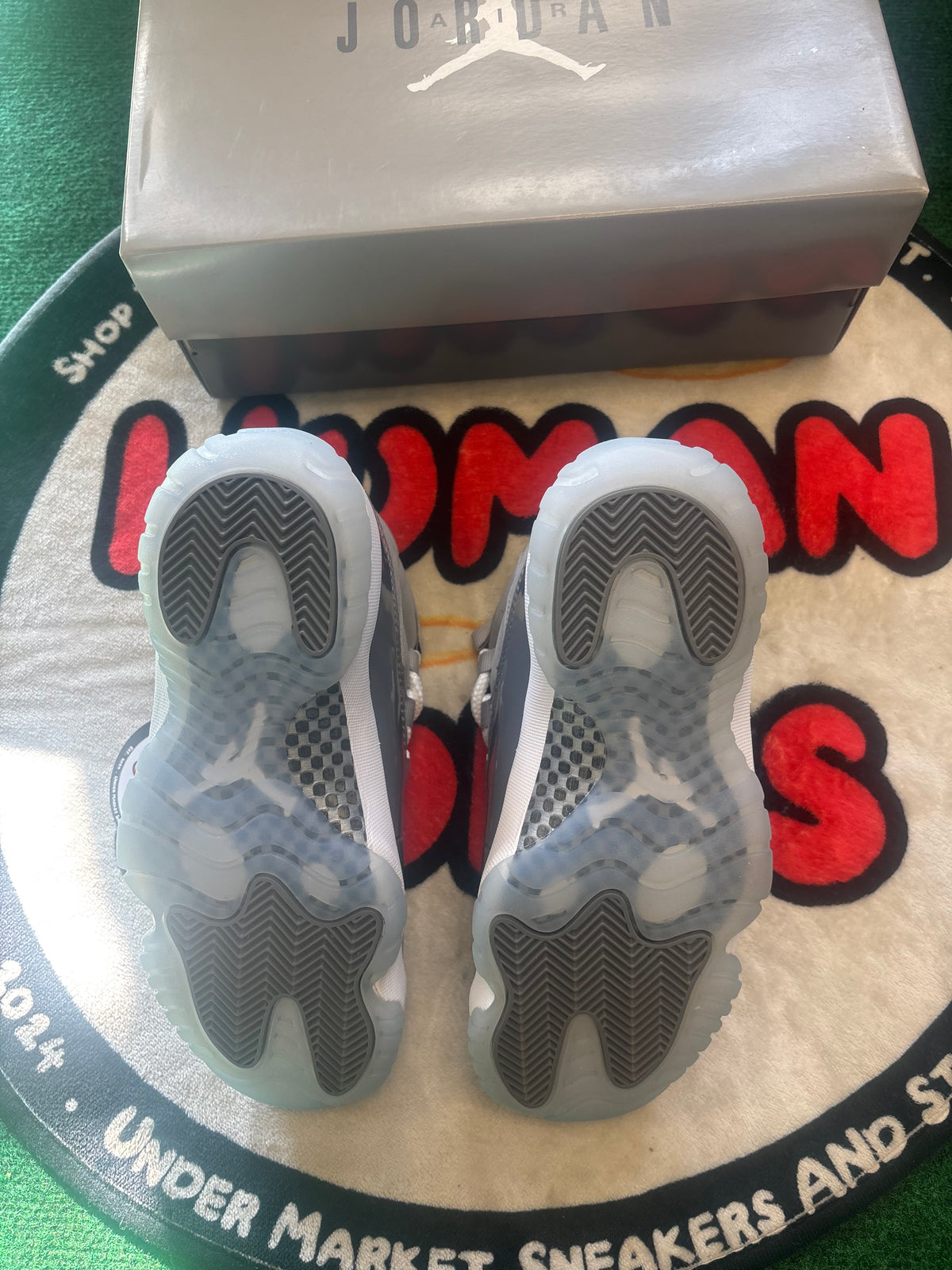 Jordan 11 High ‘Cool Grey’|Size  5.5M/7W