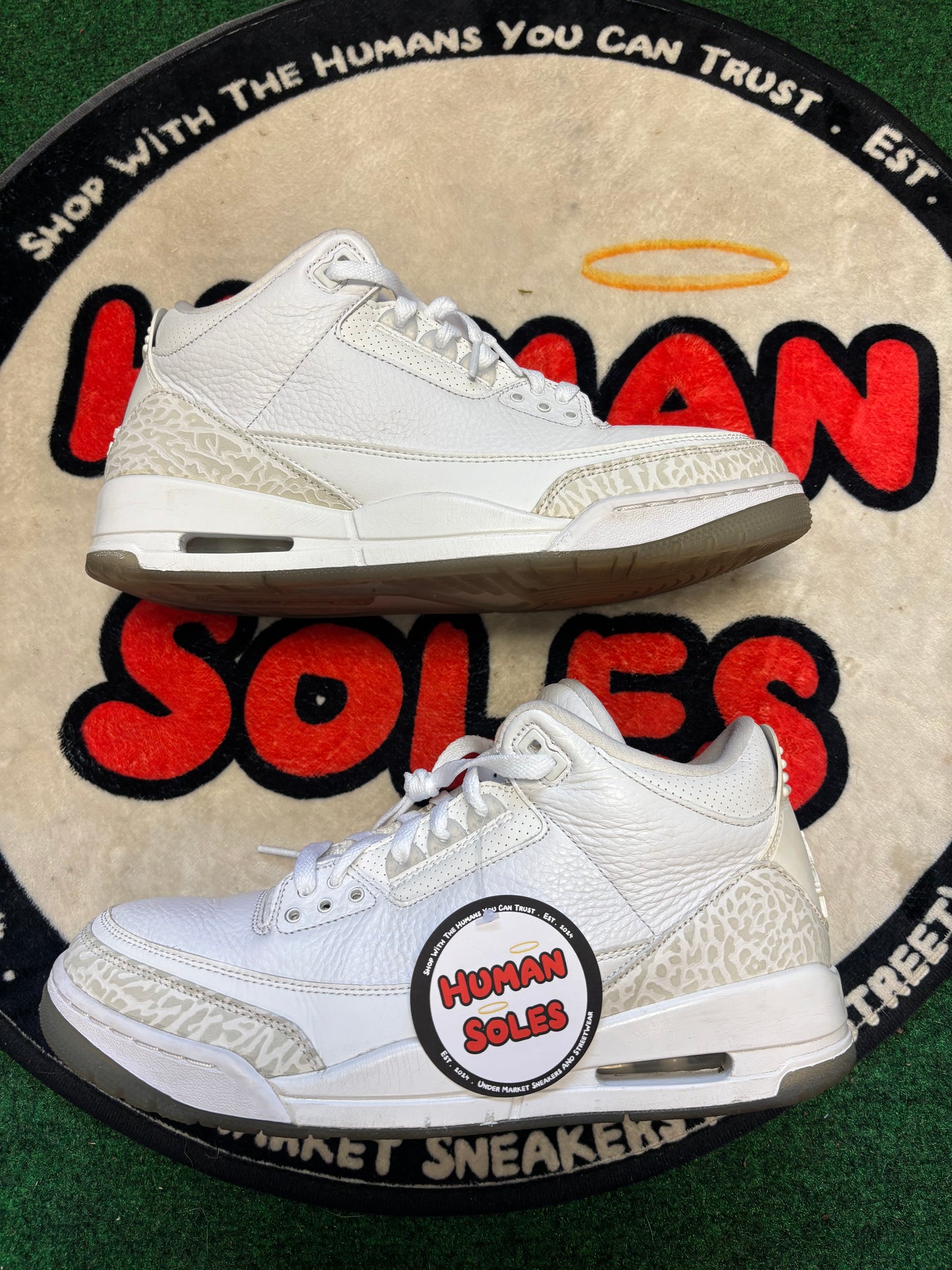 Jordan 3 ‘Pure White’|Size 10.5M