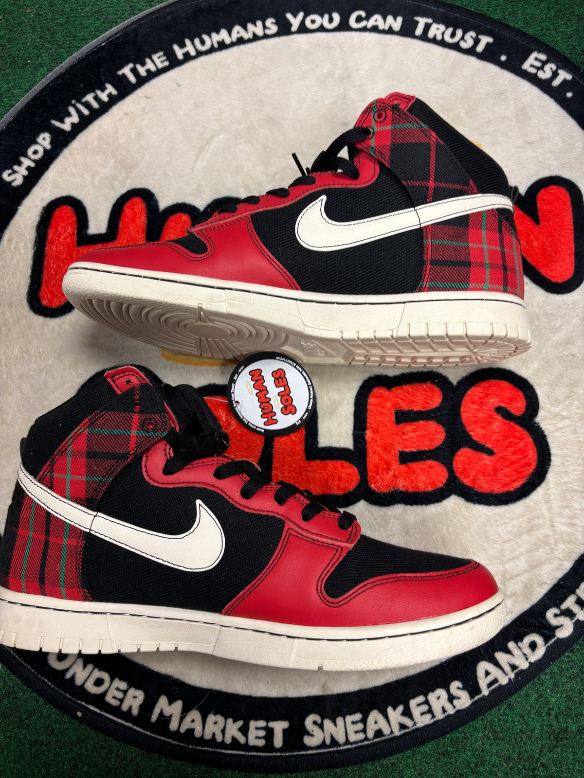 Nike Dunk High ‘Plaid’|Size 10.5M