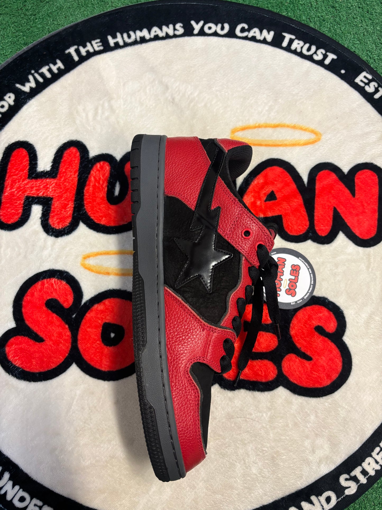 Bapesta Low ‘Black/Red’|Size|11M